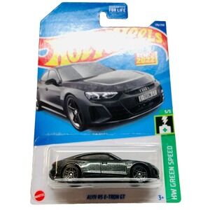 Hot Wheels Audi RS E-Tron GT 176/250 HW Green Speed 5/5 Gray Metallic NIP 2022